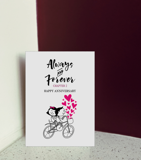 Always and Forever Anniversary Card