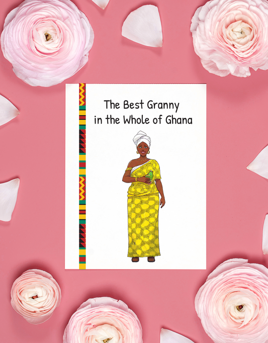 Best Granny in the Whole of Ghana Card