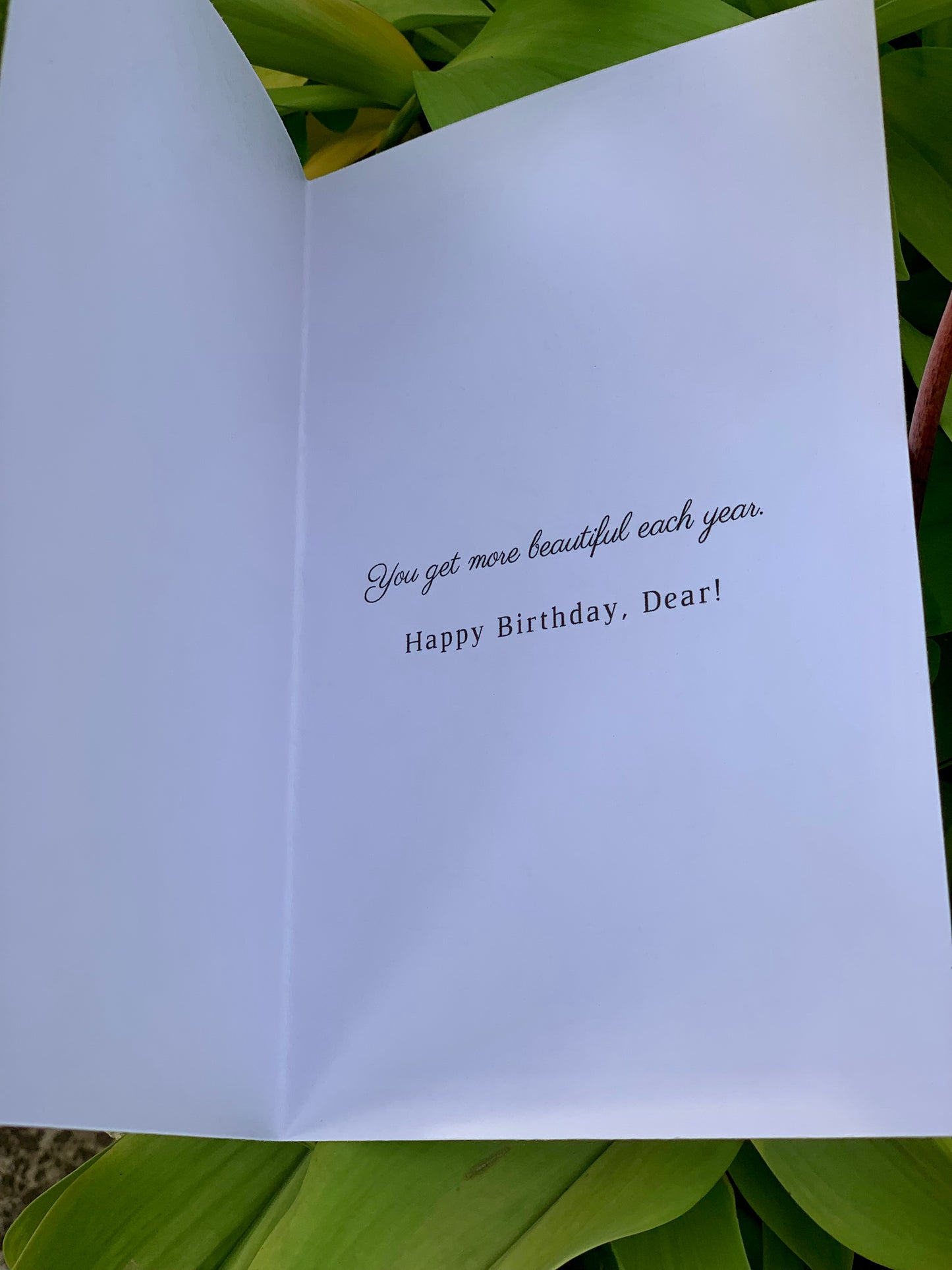 Happy Birthday "Beautiful" Card