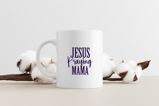 Jesus Praying Mama Mug