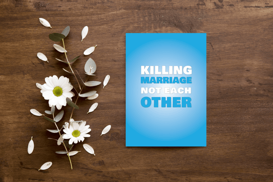 Killing Marriage Together Card